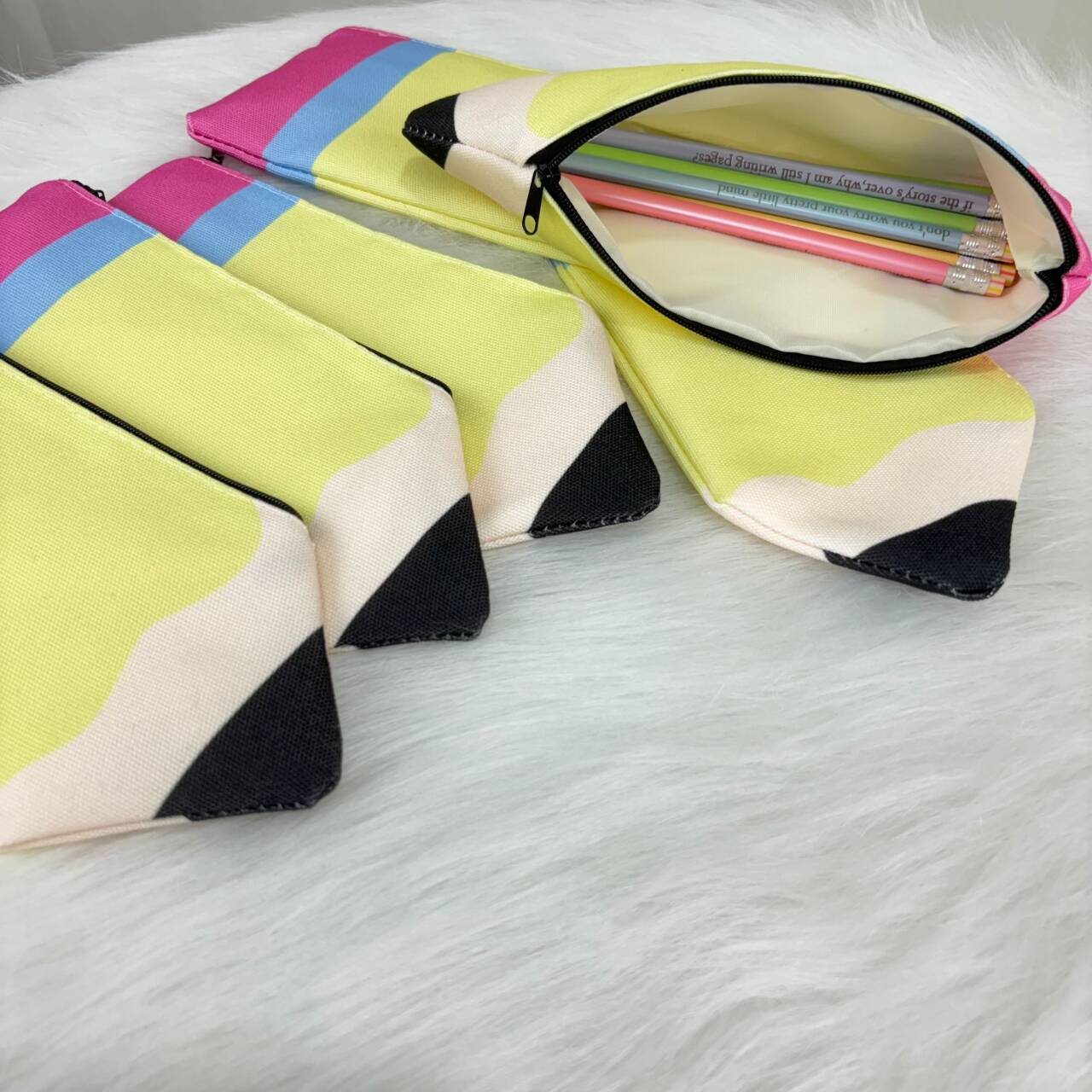 Wholesale A Custom Amazon Explosive Personalized Pencil Bag Simple Stationery